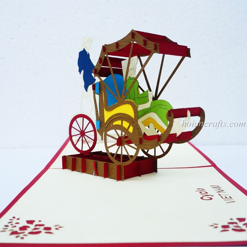 Vietnam Pop up cards 1 - Vietnam Crafts, Wholesale 3D Pop Up Cards, Buffalo  Horn Jewelry